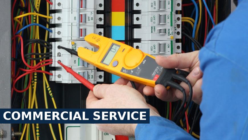 Commercial service electrical services Aldgate